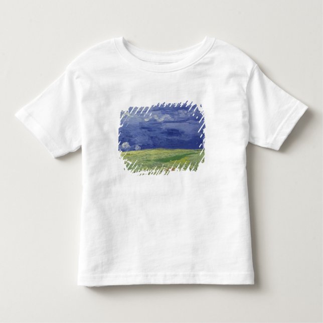 Vincent van Gogh | Wheatfields under Thundercloud Toddler T-Shirt (Front)