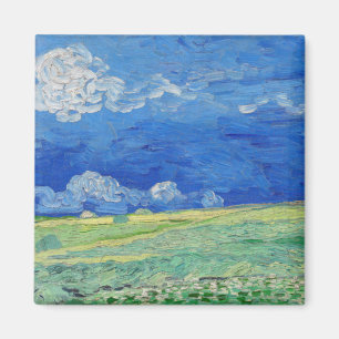Vincent van Gogh - Wheatfields under Thunderclouds Magnet