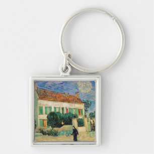 Vincent van Gogh White House at Night, 1890 Key Ring
