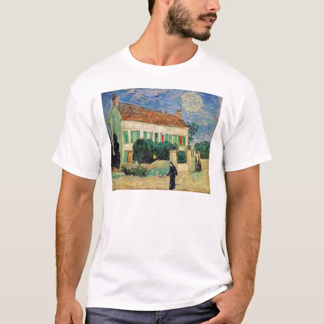 Vincent van Gogh | White House at Night, 1890 T-Shirt (Front)