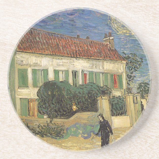 Vincent van Gogh - White House at Night Coaster (Front)