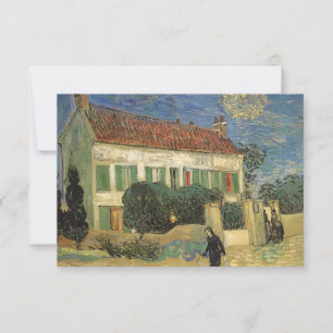 Vincent van Gogh - White House at Night Invitation
