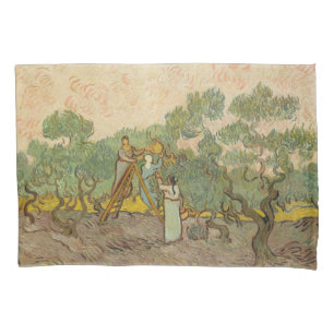 Vincent van Gogh - Women Picking Olives Pillowcase