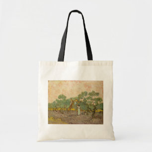 Vincent van Gogh - Women Picking Olives Tote Bag