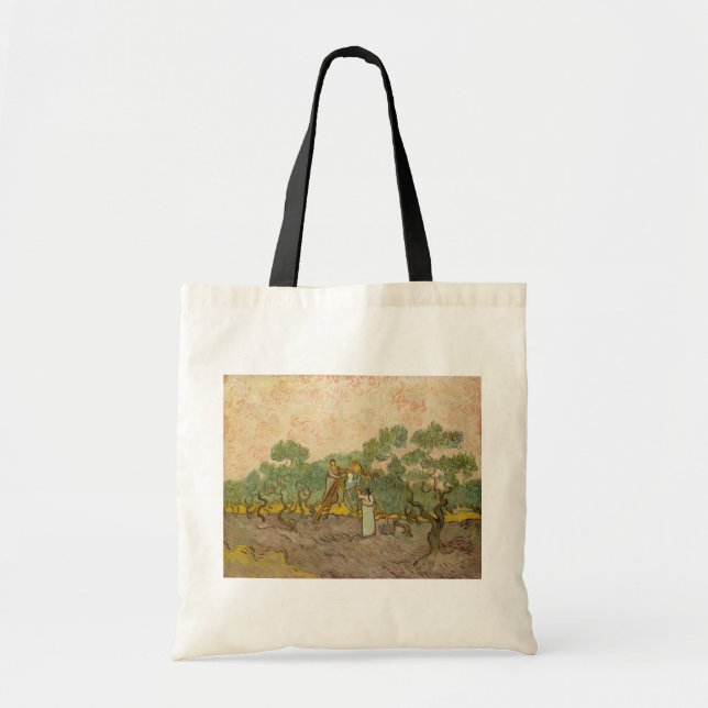 Vincent van Gogh - Women Picking Olives Tote Bag (Front)