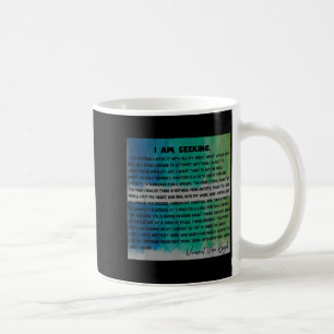 Vincent Van Gogh Words Quotes Manifesto Tygraphy G Coffee Mug