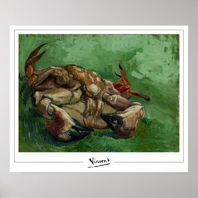 Vincent Van Gogh Zedign Art Poster #10-2 (Front)