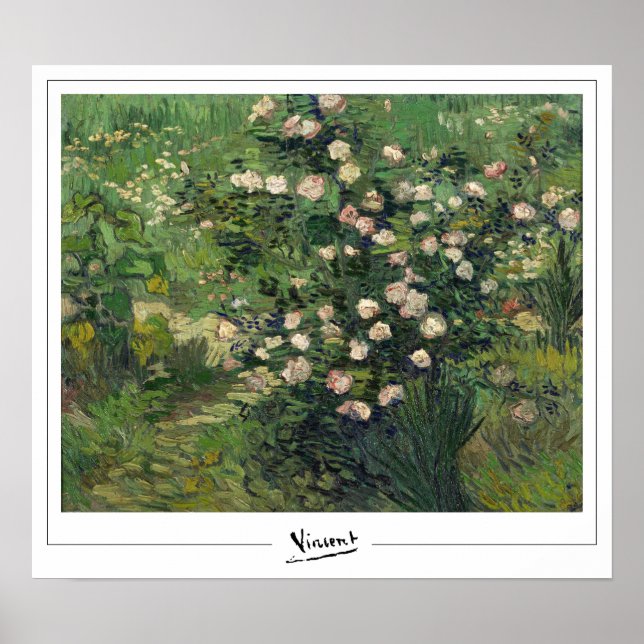 Vincent Van Gogh Zedign Art Poster #15-2 (Front)