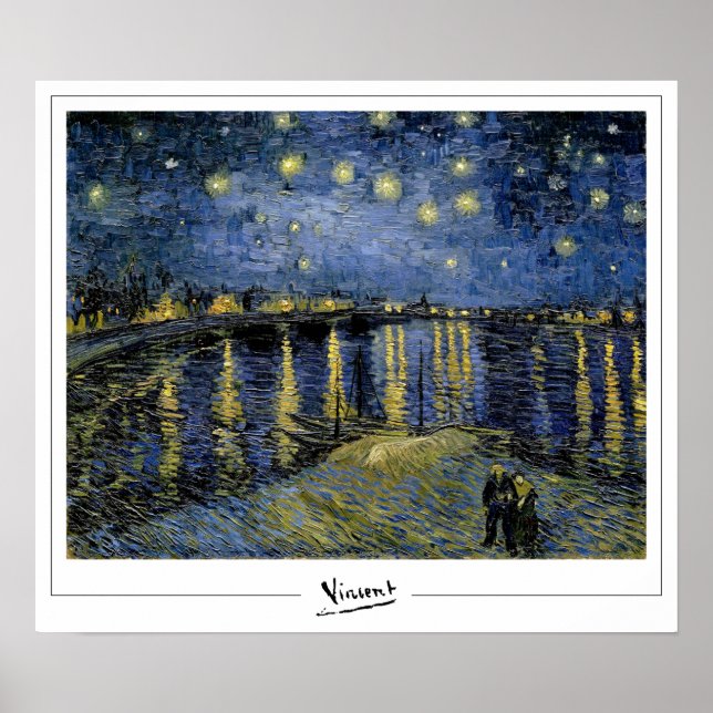 Vincent Van Gogh Zedign Art Poster #16 (Front)