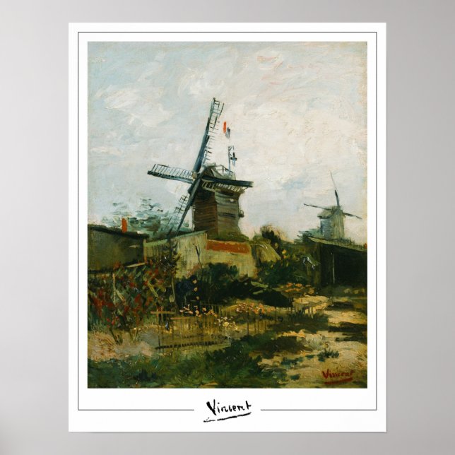 Vincent Van Gogh Zedign Art Poster #22 (Front)