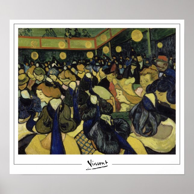 Vincent Van Gogh Zedign Art Poster #22-2 (Front)