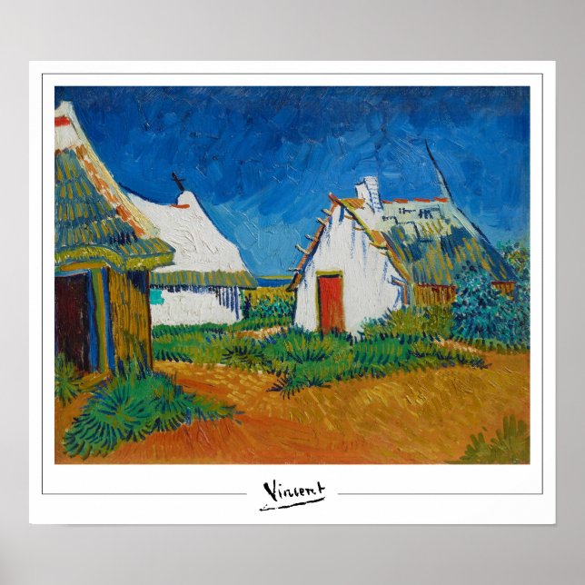 Vincent Van Gogh Zedign Art Poster #23-3 (Front)
