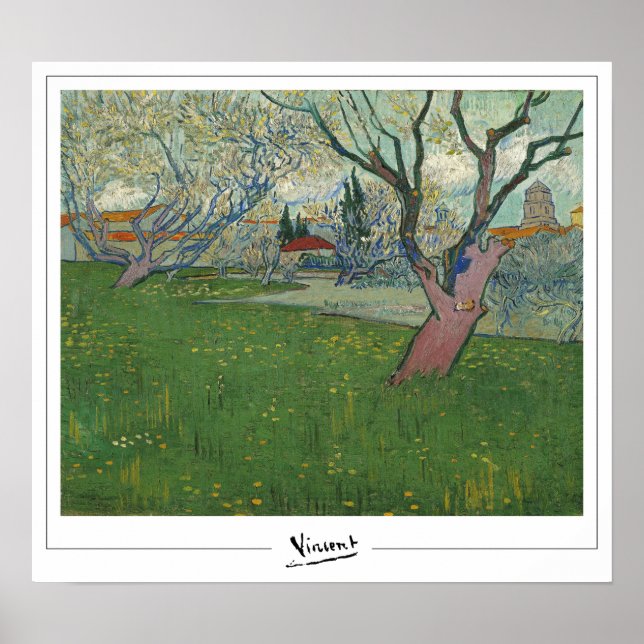 Vincent Van Gogh Zedign Art Poster #24 (Front)