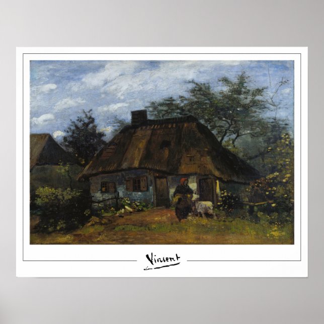 Vincent Van Gogh Zedign Art Poster #24-2 (Front)