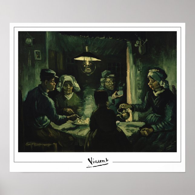 Vincent Van Gogh Zedign Art Poster #27 (Front)