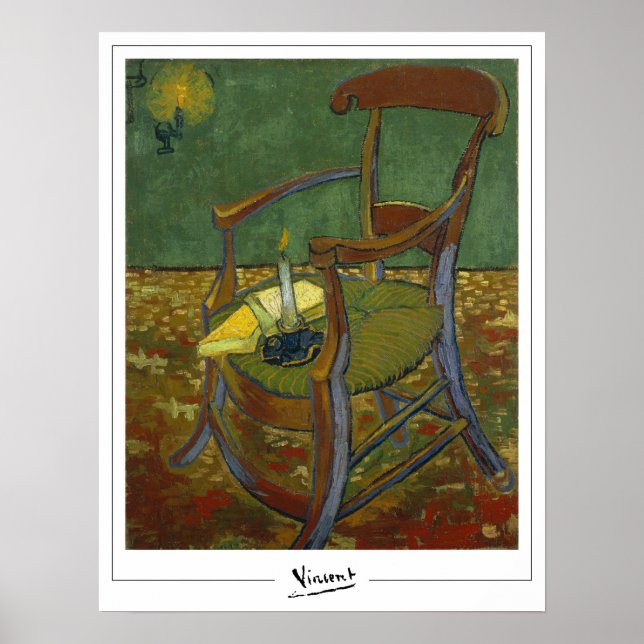 Vincent Van Gogh Zedign Art Poster #30-3 (Front)