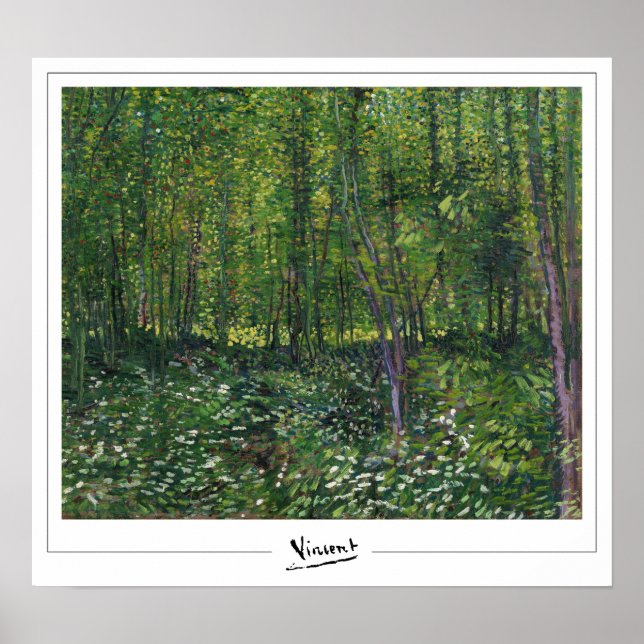 Vincent Van Gogh Zedign Art Poster #31-3 (Front)