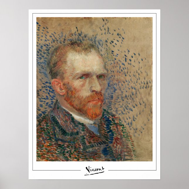 Vincent Van Gogh Zedign Art Poster #32-2 (Front)