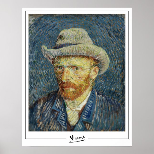 Vincent Van Gogh Zedign Art Poster #36 (Front)