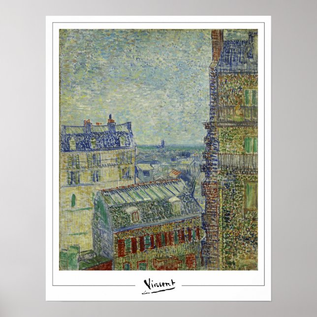 Vincent Van Gogh Zedign Art Poster #36-2 (Front)