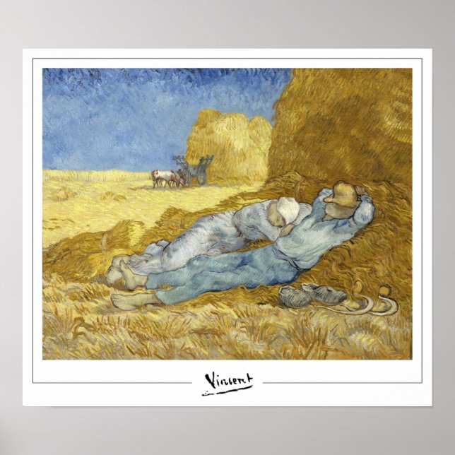 Vincent Van Gogh Zedign Art Poster #38 (Front)