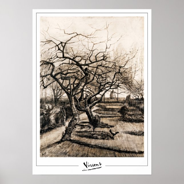 Vincent Van Gogh Zedign Art Poster #389 (Front)