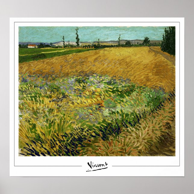 Vincent Van Gogh Zedign Art Poster #4 (Front)