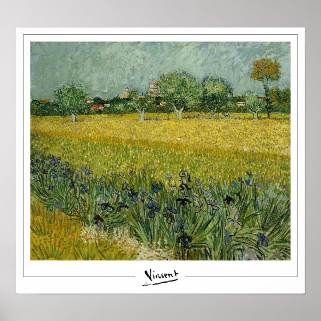 Vincent Van Gogh Zedign Art Poster #46-3 (Front)