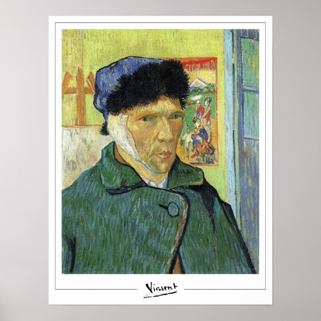 Vincent Van Gogh Zedign Art Poster #498 (Front)