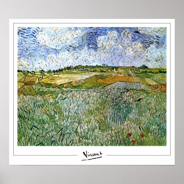 Vincent Van Gogh Zedign Art Poster #531 (Front)