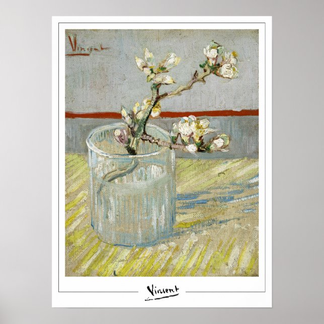 Vincent Van Gogh Zedign Art Poster #58-2 (Front)