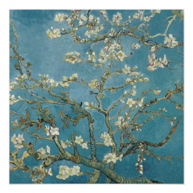 Vincent van Gogh's Almond blossom (1890) Poster (Front)