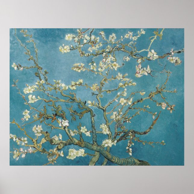 Vincent van Gogh's Almond blossom (1890) Poster (Front)