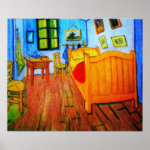Vincent Van Gogh's bedroom in Arles Poster