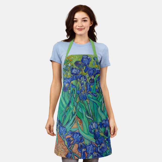 Vincent Van Gogh's Irises Apron (Worn)