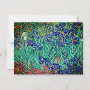 Vincent van Gogh's Irises: Postcard