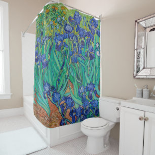 Vincent Van Gogh's Irises Shower Curtain