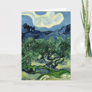 Vincent van Gogh's Olive Trees (1889) Card