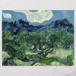 Vincent van Gogh's Olive Trees (1889) Flyer