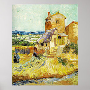 Vincent van Gogh's Painting "The Old Mill" (1888) Poster