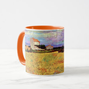 Vincent van Gogh's painting, Wheat Field, Mug
