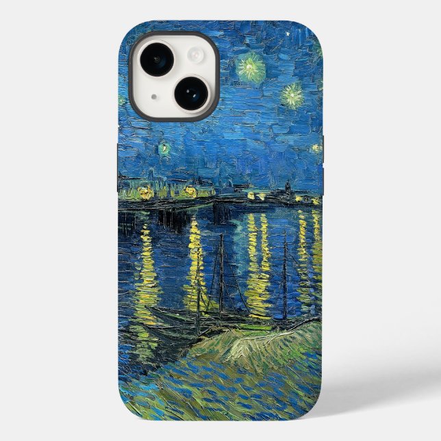 Vincent van Gogh's Starry Night Over the Rhone  Case-Mate iPhone Case (Back)