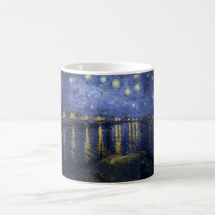 Vincent van Gogh's Starry Night over the Rhone Coffee Mug