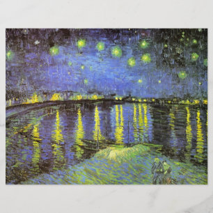 Vincent van Gogh's Starry Night Over the Rhone Flyer