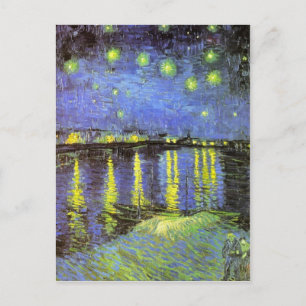 Vincent van Gogh's Starry Night Over the Rhone Postcard