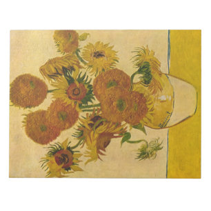 Vincent van Gogh's Sunflowers, 1878 Notepad