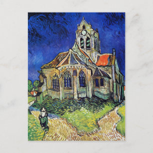 Vincent van Gogh's The Church at Auvers Postcard