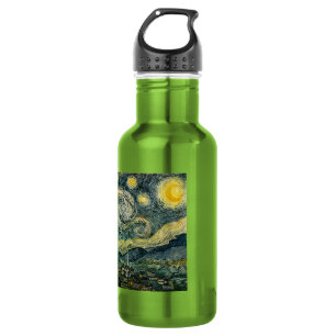 Vincent van Gogh's The Starry Night (1889) 532 Ml Water Bottle