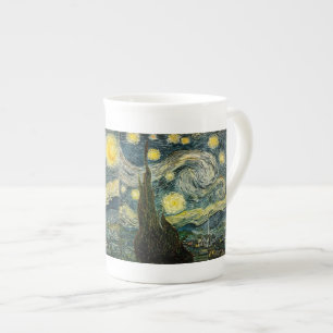 Vincent van Gogh's The Starry Night (1889) Bone China Mug
