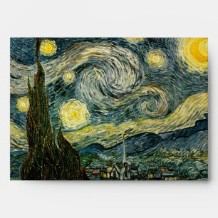 Vincent van Gogh's The Starry Night (1889) Envelope